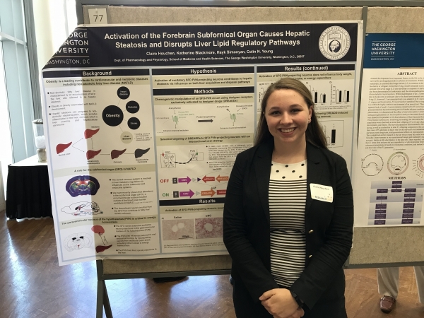 1st Place: Claire Houchen (SHM 2017) "Activation of the Forebrain Subfornical Organ Causes Hepatic Steatosis and Disrupts Liver Lipid Regulatory Pathways"