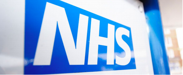 Photo of the NHS sign