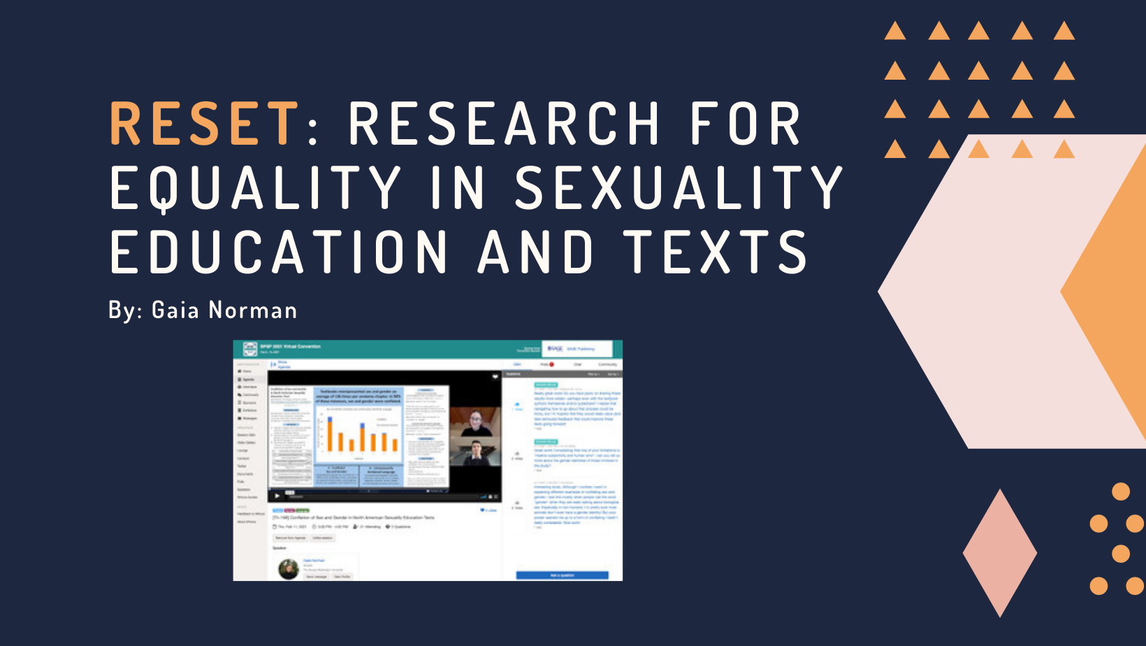RESET: Research for Equality in Sexuality Education and Texts