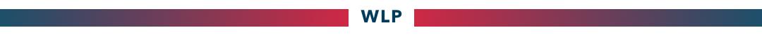 navy to red gradient line with WLP in the middle